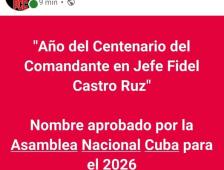 Centenario Fidel